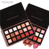 FOCALLURE | 18 Colors Eyeshadow | - wayoyo