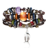 17KM | Pulsera/Brazalete Hippie-Boho - BJCS183 | - wayoyo