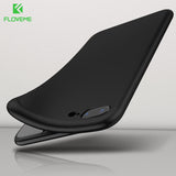 FLOVEME |** Soft Silicon Case For iPhone X 6 6S 7 8 Plus 5 5S Cases Ultra Thin Smooth Phone Cover For iPhone X 8 7 6 6S Accessories - wayoyo