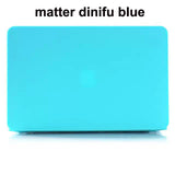 matte laptop case protective shell for mac book macbook pro 12 13 air 11 13 15.4 touch bar notebook sleeve computer accessories - wayoyo