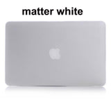 matte laptop case protective shell for mac book macbook pro 12 13 air 11 13 15.4 touch bar notebook sleeve computer accessories - wayoyo