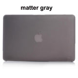 matte laptop case protective shell for mac book macbook pro 12 13 air 11 13 15.4 touch bar notebook sleeve computer accessories - wayoyo