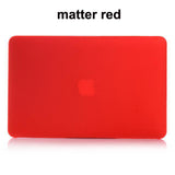 matte laptop case protective shell for mac book macbook pro 12 13 air 11 13 15.4 touch bar notebook sleeve computer accessories - wayoyo