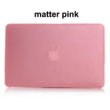 matte laptop case protective shell for mac book macbook pro 12 13 air 11 13 15.4 touch bar notebook sleeve computer accessories - wayoyo