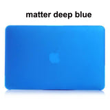 matte laptop case protective shell for mac book macbook pro 12 13 air 11 13 15.4 touch bar notebook sleeve computer accessories - wayoyo